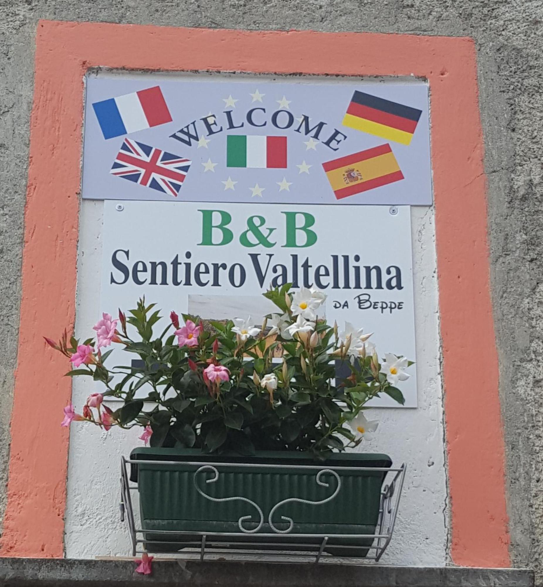 Castello dell'Acqua B & B Sentiero Valtellina מראה חיצוני תמונה
